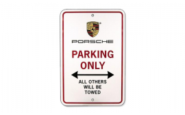 Porsche Parking Sign