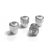 Valve Stem Caps- Silver Crest