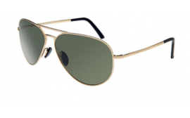 Porsche Classic Design Aviator Sunglasses, Gold
