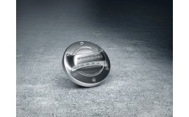 Porsche Fuel tank cap in Aluminum Look