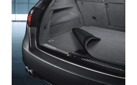 Porsche Reversible Luggage-Compartment Mat with Nubuk surround