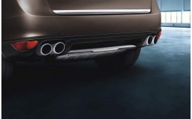 Porsche Stainless-Steel rear trim