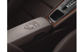 Porsche Lid of storage compartment with Porsche Crest
