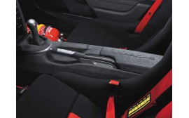 Porsche Rear Center Console in Alcantara