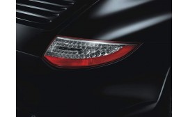 Porsche Tail Lights in Clear Glass Look