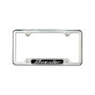 Polished Stainless Steel License Plate Frame