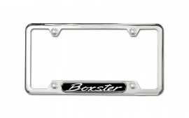 Porsche Polished Stainless Steel License Plate Frame
