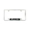 Brushed Stainless Steel License Plate Frame