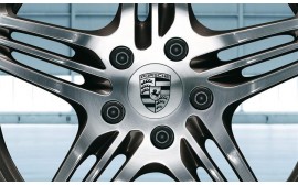 Porsche Crest Center Wheel Cap