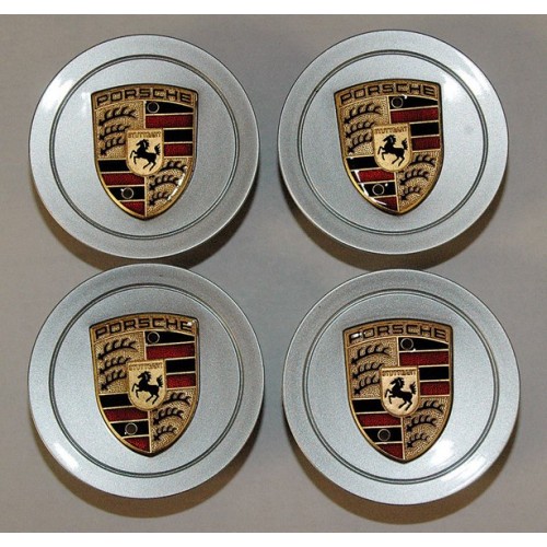 Porsche 986/996 Porsche Crest Center Wheel Caps