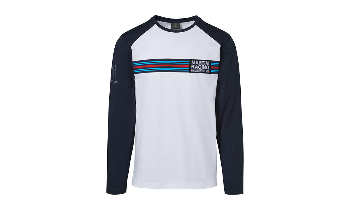 Porsche Martini Racing Men's Long Sleeve TShirt
