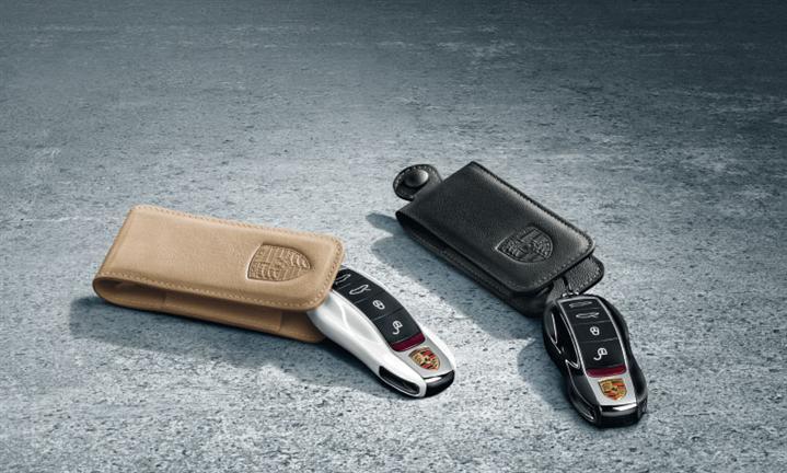 Porsche key discount cover leather