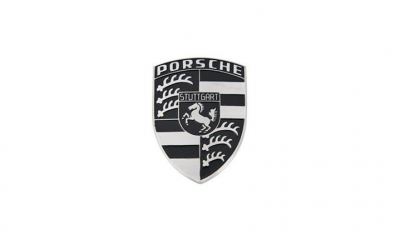 Porsche Manifold Emblem