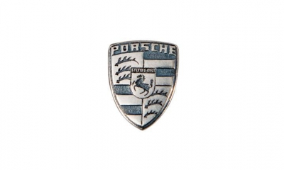 Porsche Metal Emblem - Key Cap