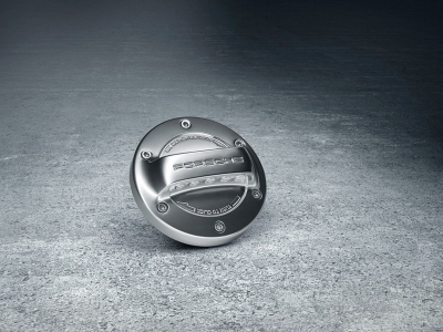 Porsche Fuel tank cap in Aluminum Look