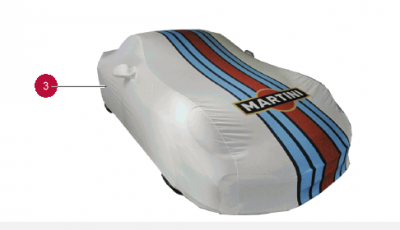 Porsche Martini Racing Indoor Car Cover