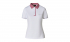 Taycan Collection White/Rose Women's Polo Shirt